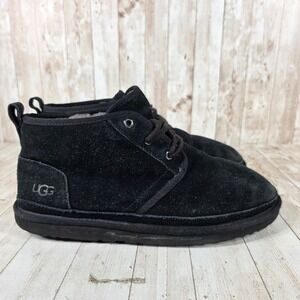 UGG Neumel Black Suede Chukka Boots Men's Size 11
